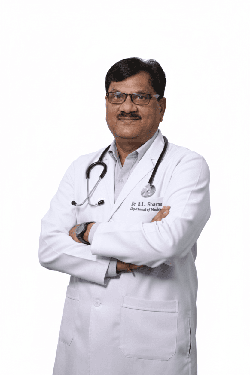 Dr. DR. BRIJ LAL SHARMA - General Medicine Department specialist at JRT Hospital